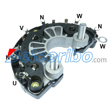 RENAULT F 00M 123 236 F00M123236, F 00M 123 313 F00M123313, Alternator Rectifiers