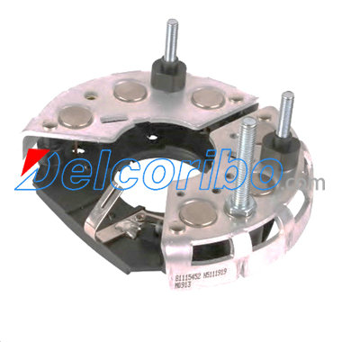 Bosch 9-121-147-302, Opel 12-05-568, 90010012, for OPEL Alternator Rectifiers