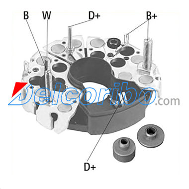 BOSCH 1 127 319 112 1127319112 HITACHI 139369 for SCANIA Alternator Rectifiers