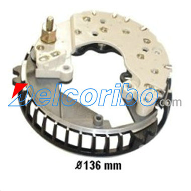 TRANSPO WAI FR601, FR6013, MOBILETRON RF-11 for Ford Alternator Rectifiers