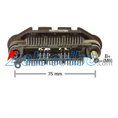 Nissan 23124-04F10, 2312405P10, 2323004F10, ERA 216057 Alternator Rectifiers