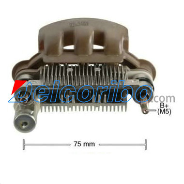 Ford E8GY-10304-B, E92Z10304A, E8GY10304A, Mazda B675-18-W60, Alternator Rectifiers