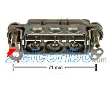 Marelli 940038275, MOBILETRON RM-91, CASCO CRC35102AS for CITROEN Alternator Rectifiers