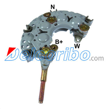 DENSO 021580-5520, 021580-5740, TOYOTA: 27357-70450, GAUSS GA1258, Alternator Rectifiers