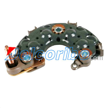 135250,Isuzu 8-94125-884-0, Nippondenso 021580-2511, 021580-5060, 021580-2522, Alternator Rectifiers