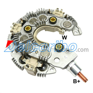 MOBILETRON RN-67, REGITAR RN-67, AS-POLAND ARC6066, ERA 216316, for BMW Alternator Rectifiers