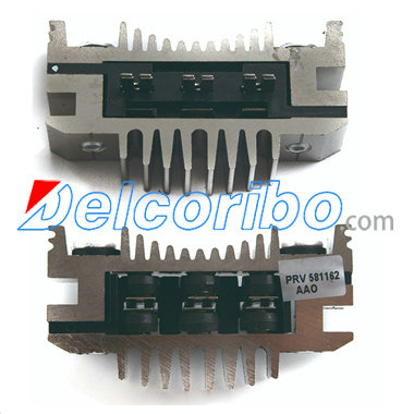 Ducellier 581162, 690973, Lucas 21220368, UBB207, for CITROEN Alternator Rectifiers