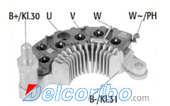 rct1218-opel-alternator-rectifiers-3478687,3472820,6205432,as-pl-arc1003