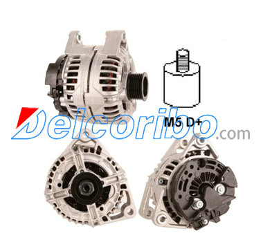 BOSCH 0123510043, 0-123-510-043, 0 123 510 043, 0124225004, 0-124-225-004, 0 124 225 004 Alternator