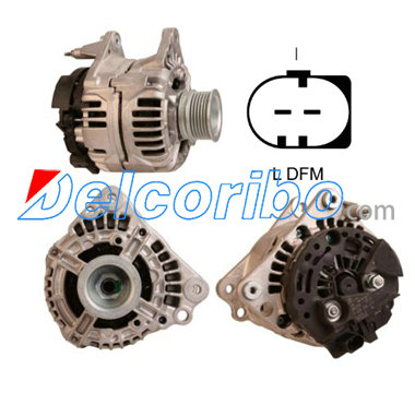 VW 028-903-028C, 028903028C, 030903023H, 037903025E, 037903025E, 06A903026B Alternator