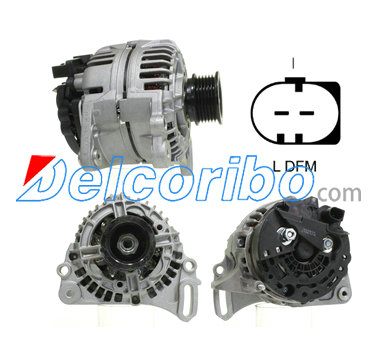 VW 036-903-024, 036-903-024X, 036903024, 037903025K, 036903024X Alternator