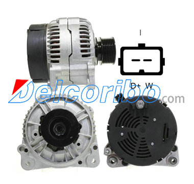 Alternator VW 021903017B, 021903025B, 021903025BX, 021903023L, 021903025G, 028903018C, 028903018CX, 028903025R