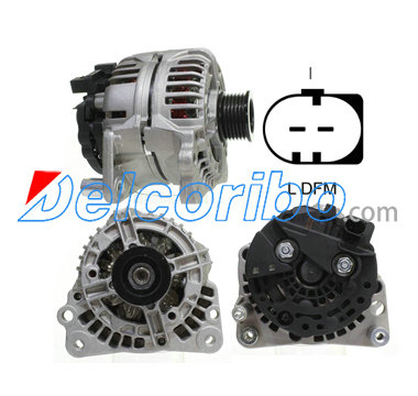 Alternator VW 03C903023, 03C903023B, 03C903023BX, 03C903023D, 03C903023DX