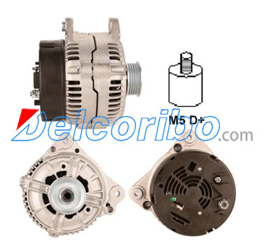 BOSCH 0123515008, 0986040600 VW 028903028 Alternator