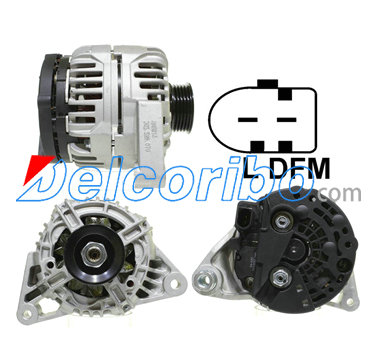 BOSCH 0124315014, 0986042640 VW 047903015Q, 047903017 Alternator