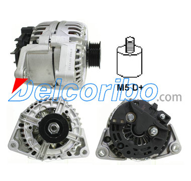 BOSCH 0124415023, 0124425010, 0124425021 OPEL 13143128, 13222901, 24437120, 24437121, 55556068 Alternator