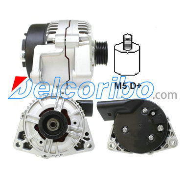 BOSCH 0123505003, 0986039250 OPEL 3493814, 6204007, 6204010, 6204034, 6204079, R1530041 Alternator