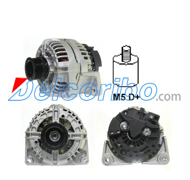 BOSCH 0124425005, 0124425020 OPEL 13-156-054, 13156054, 24447429, 6204123, 93174469 Alternators