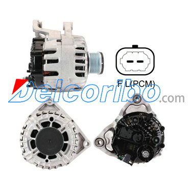 GM 1202316, 1202332, 1204622, OPEL 1204621, 1204622, 13500329, 13500586 Alternator