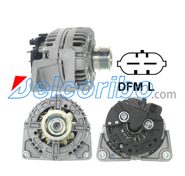 BOSCH 0124325163, 0986082870, 0124425050 GM 93190829, OPEL 13229985, 13229984, 6204235, 6204268, 93190829 Alternator