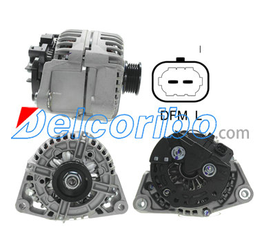 BOSCH 0124325171, 0-124-325-171 OPEL 13222929, 13222930, 6204265, 93190138 Alternator