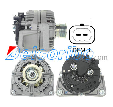 BOSCH 0124325163, 0986082870, 0124425050 GM 93190829, OPEL 13229985, 13229984, 6204235, 6204268, 6204271 Alternator