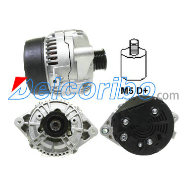 BOSCH 0123505001, 0123510063, 0124515086 OPEL 1204146, 24439411, 6204063, 6204145, 90356665 Alternator