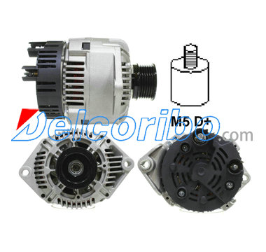 BOSCH 0986042041, 0-986-042-041, 0 986 042 041 OPEL 4500045, 9160345, 9161247, R1030105 Alternator