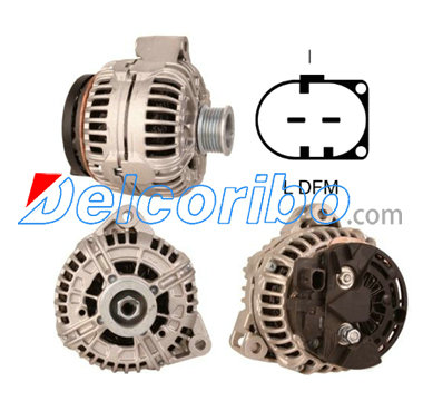 BOSCH 0124625007, 0986047480, 0986047487 MERCEDES-BENZ 012-154-89-02, 0121548902 Alternator