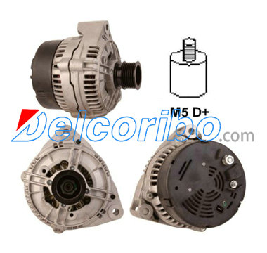 BOSCH 0123510023, 0123510012, 0123510039 MERCEDES-BENZ 0091548802, 0091544302, 0091549302, 0101544002 Alternator