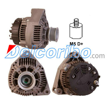 BOSCH 0120485022, 0120485011, 0120485012 MERCEDES-BENZ 0081545102, 0081545202, 0081549602 Alternator