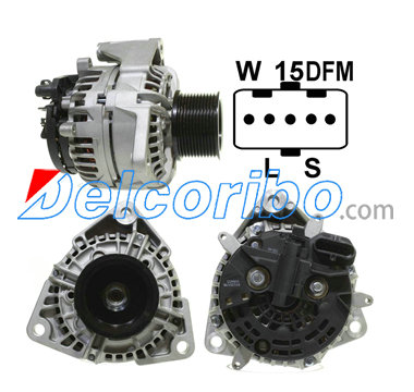 VW 2Z0 903 015, 2Z0903015 MERCEDES-BENZ 011 154 86 02 80, 011154860280, 0111548602, 0111548702, 0121540402 Alternator