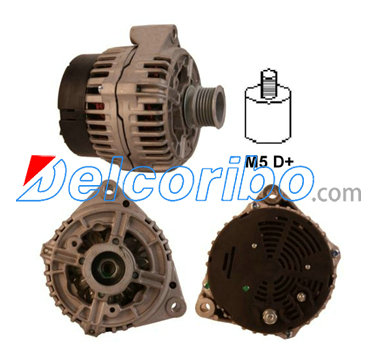 BOSCH 0123510018, 0123510004 MERCEDES-BENZ 009-154-56-02, 0091545602, 0091545102, 0091546702 Alternator