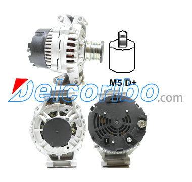 MERCEDES-BENZ 012 154 20 02 80, 012154200280, 0111540602, 0121542002, 0121542202 Alternator