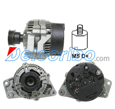 VW 00A-903-025, 00A903025, 050-903-015B, 050903015B MERCEDES-BENZ 0091543002, 009154300280, 009154350280, 009154580280, 0091540102, Alternator