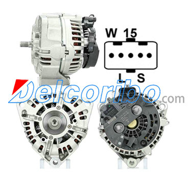 BOSCH 0124655125, 0-124-655-125, 0 124 655 125, 0124655161 MERCEDES-BENZ A0001506550 Alternator