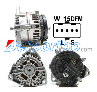 BOSCH 0124655023, 0986048110 MERCEDES-BENZ 0131547902, A0131547902 Alternator