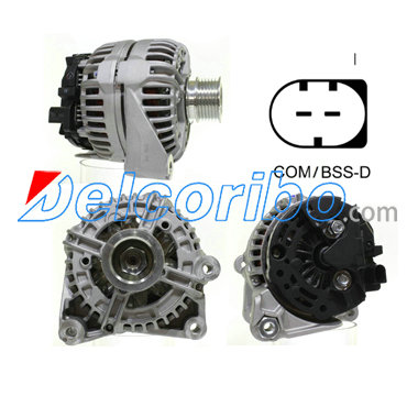 BMW 12-31-7-519-618, 12317519618, 12317519620, 7519618, 12-31-7-519-620 BOSCH 0124515105, 0986046170 Alternator