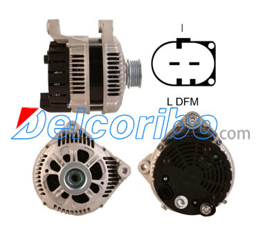 BMW 12-31-2-249-966, 12312249966, 12317787346, 12317788222, 12317788223 FIAT 7788222, ROVER YLE000070, YLE500170, YLE500170 Alternator