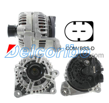 BOSCH 0124525026, 0124525080, 0986046220 BMW 12317519721, 12317521135, 12317521137, 12317541694, 12317541696, 12317546284 Alternator