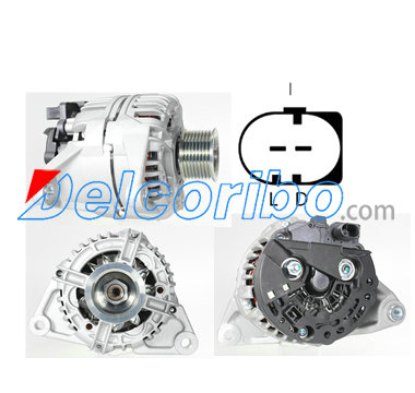 BOSCH 0124325052, 0124320002 CHRYSLER C852 0046A, C8520046A, RENAULT 7700377092 Alternator