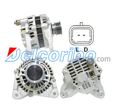 BOSCH F000BL0703, 0986048611 INFINITI 23100-00QBH, 2310000QBH, 23100-3831R, 231003831R Alternator