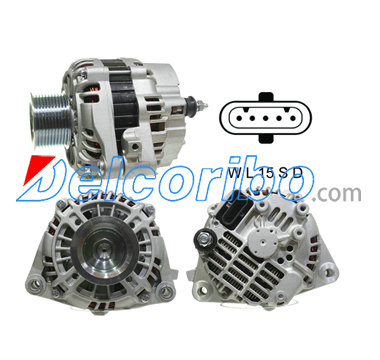 BOSCH F042205083 MITSUBISHI A003TA8791, A4TA8591, A004T8591, A004TA8191, A004TA8591, A3TA8791 Alternator