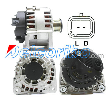 BOSCH F000BL0787, F-000-BL0-787, F 000 BL0 787, 0986045241 MITSUBISHI MW30620870, MW30638577, MW31216373 Alternator