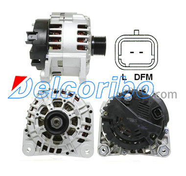 BOSCH 0986080270 RENAULT 7711134333, 7711135333, 8200086162, 8200290217, 8200495305 Alternator