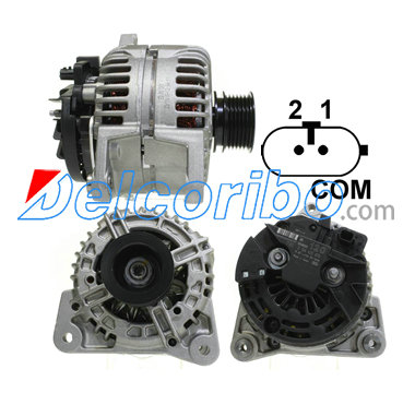 BOSCH 0124425034, 0124425070, 0986080990 RENAULT 82 00 323 137, 8200323137, 8200660025 Alternator