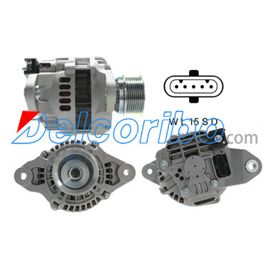 MITSUBISHI A004TR5891, A4TR5891, A4TR5891ZT, A004TR5891AM, A004TR5891ZT, RENAULT 21041876, 7421041876, 21056611 Alternator