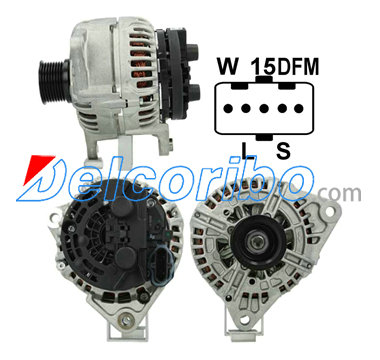 BOSCH 0124655065 RENAULT 5014648 Alternator