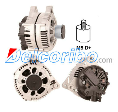 BOSCH 0124615027, 0986044400 CITROEN 9639362380, 9641302580 Alternator