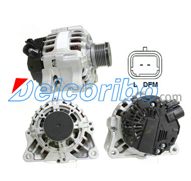 CITROEN 9655858280, 9665580680 FIAT 9649611280, 71786195, 9655733780 Alternator